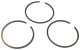 Mercury 3 Ring Standard Bore Inline Piston Rings