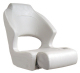 Deluxe Sport Flip Up Chair, White - Springfield