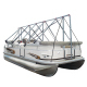 Navigloo Boat Shelter for 19 ft. - 22 ft 6 in. Runabout and Pontoon Boats