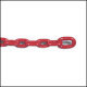 1/4 X 4 PVC Coated Anchor Rode Chain, Red - Greenfield