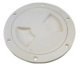 Watertight Inspection or Access Port Deck Plate 4" White Screw-In SeaDog Line