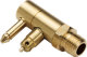 1/4" NPT Brass Male Fuel Tank Connector for Johnson Evinrude Outboards - Seasense