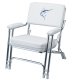 Anodized Frame Deck Chair with Weatherproof Sewn Cushions - Garelick