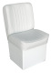 Jump Seat Deluxe Runner, White - Wise Boat Seats