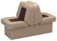 Back-to-Back Lounge Seat Deluxe Skyline, Sand-Brown - Wise Boat Seats