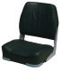Promotional Low Back Fold Down Fishing Seat, Green - Wise Boat Seats