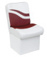 Jump Seat Weekender Series, White-Red - Wise Boat Seats