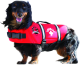 Neoprene Doggy Vest, M, Red, 20-50 lbs - Paws Aboard